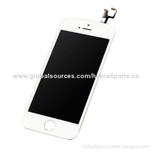 New Original LCD and Touch Screen Digitizer for iPhone 5s, Available in White